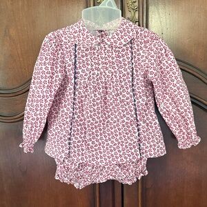 BELLA BLISS Floral Top and Bloomers Set